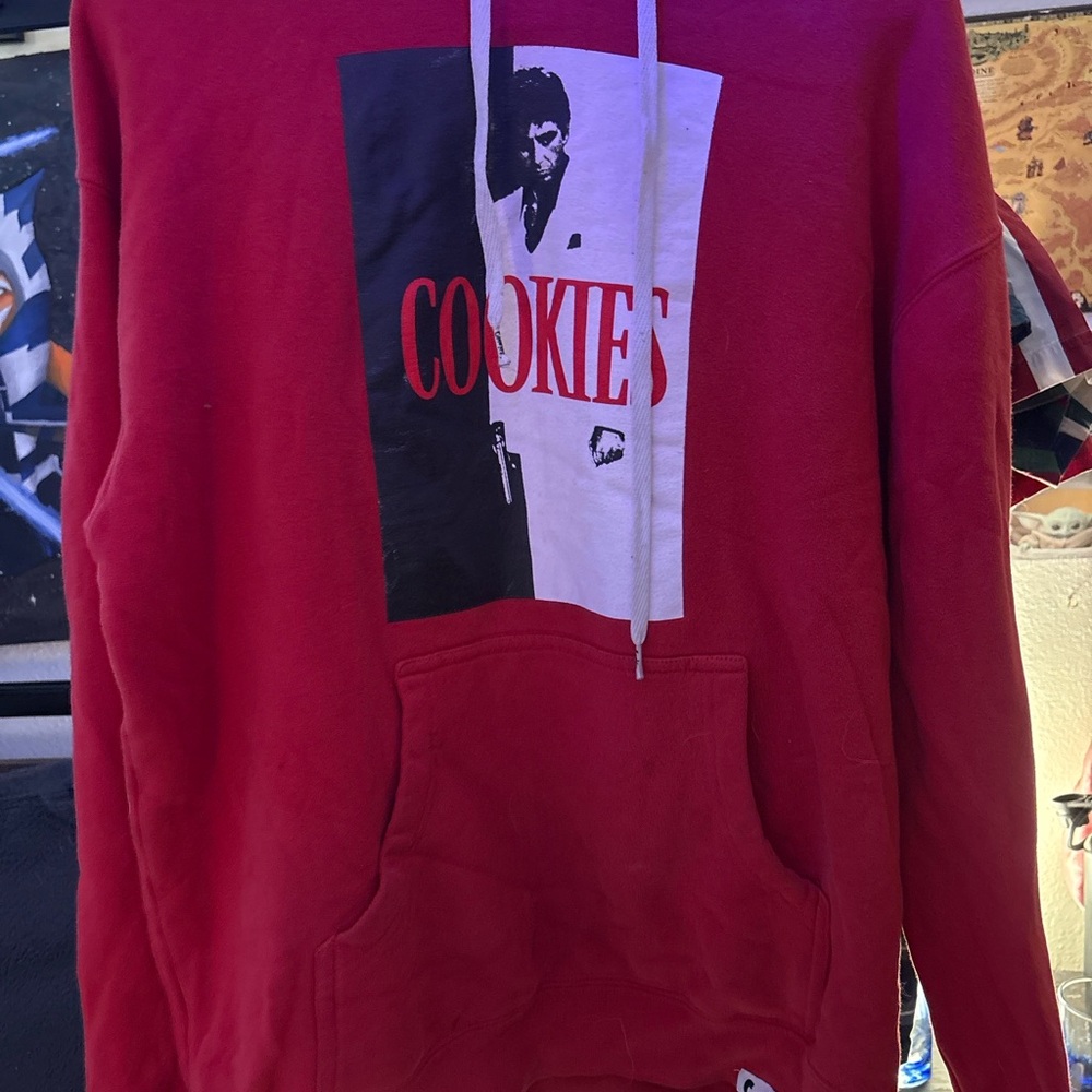 Red Graphic Hoodie